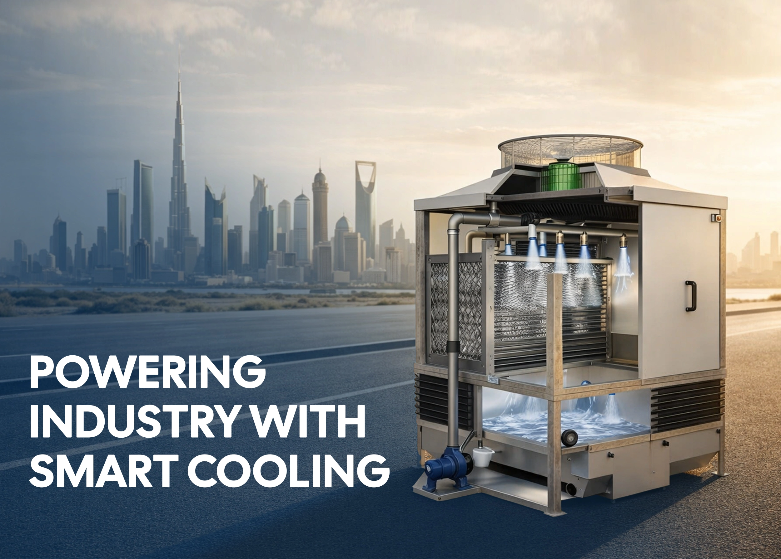 Top industries using closed circuit cooling towers in the Middle East